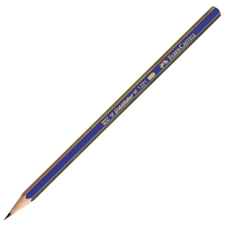 Grafitceruza, 3B, hatszögletű, FABER-CASTELL „Goldfaber”