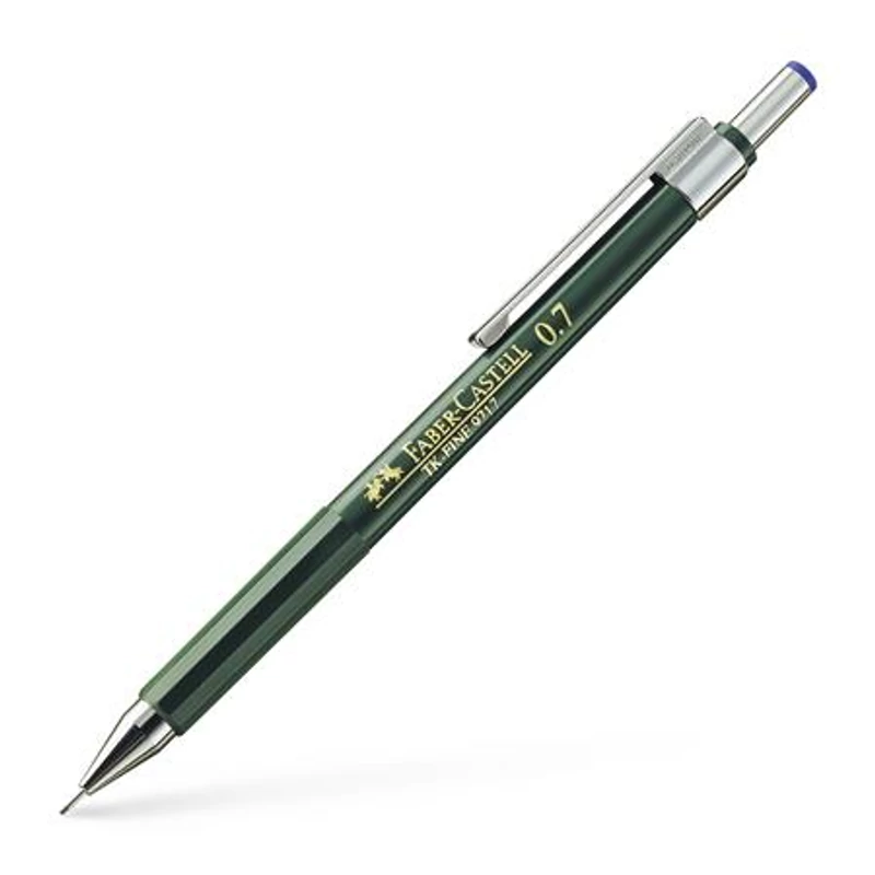 Nyomósirón, 0,7 mm, FABER-CASTELL "TK-FINE 9717"