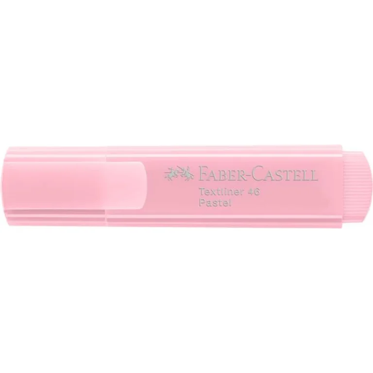 Szövegkiemelő, 1-5 mm, FABER-CASTELL "1546 Pastel", pasztell rózsaszín