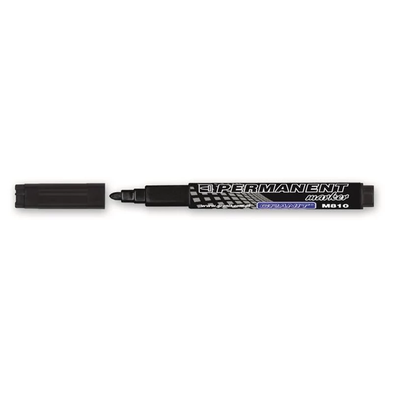 Alkoholos marker, 1,5-2,5 mm, kúpos, GRANIT "Piccolo M810", fekete
