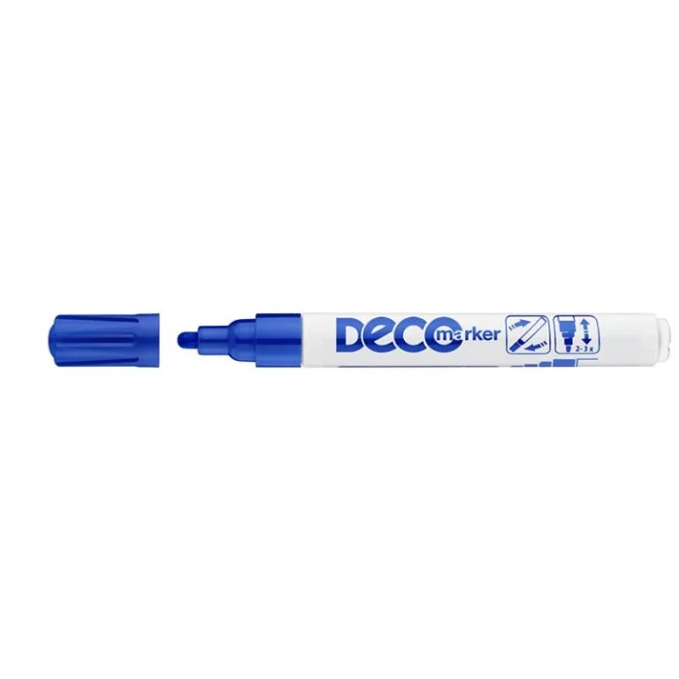 Lakkmarker, 2-4 mm, ICO "Decomarker" kék
