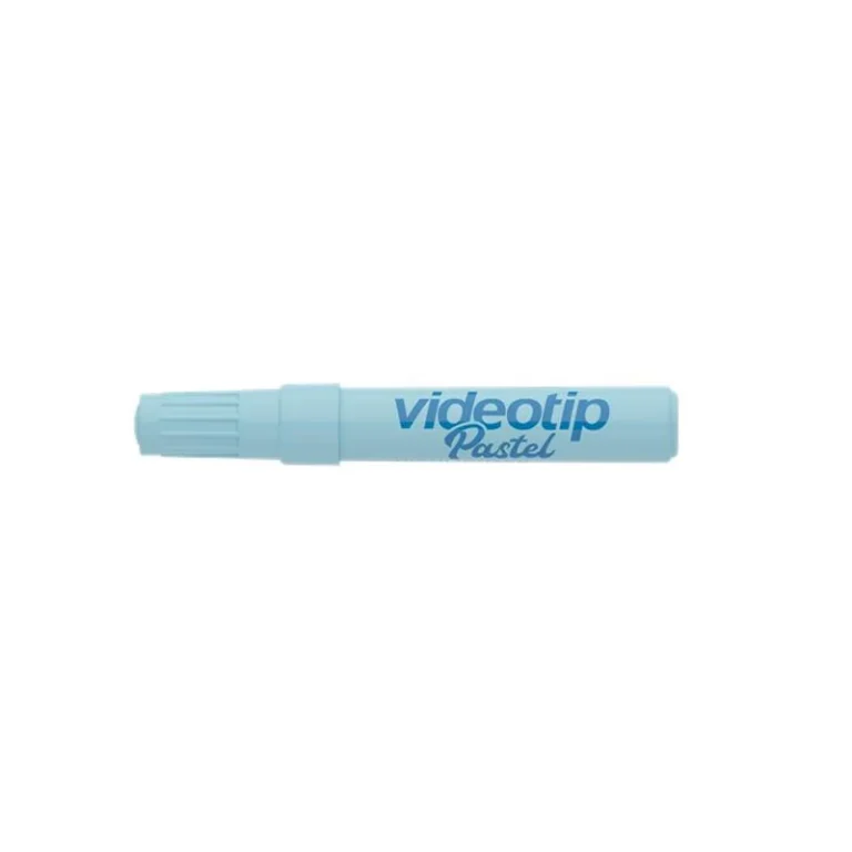 Szövegkiemelő, 1-4 mm, ICO "Videotip", pasztell kék
