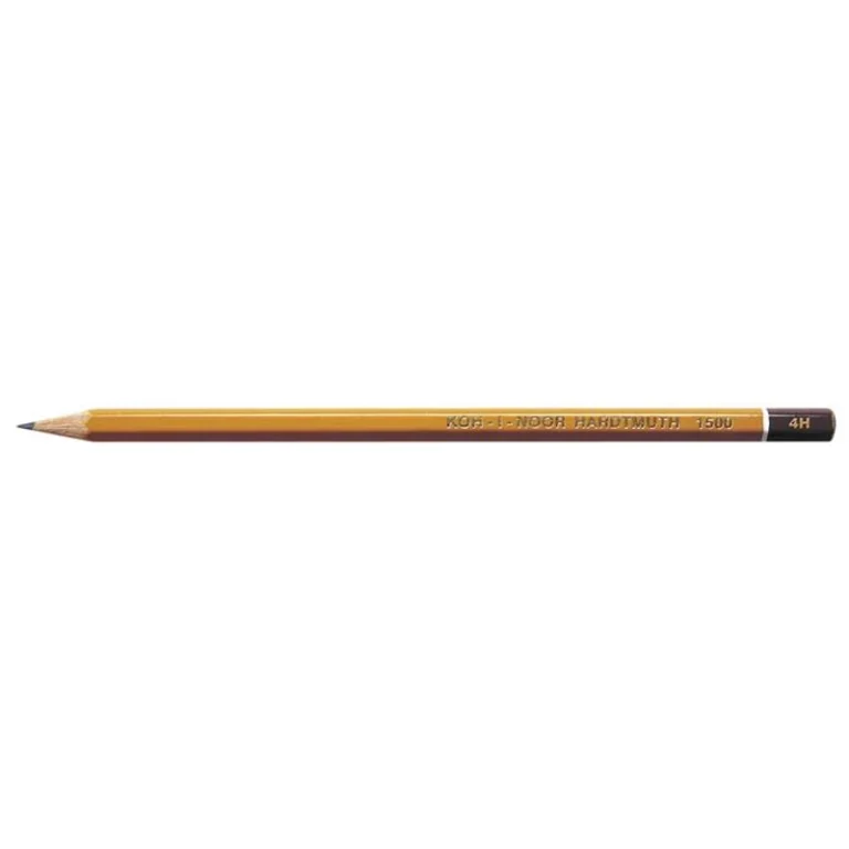 Grafitceruza, 4H, hatszögletű, KOH-I-NOOR "1500"