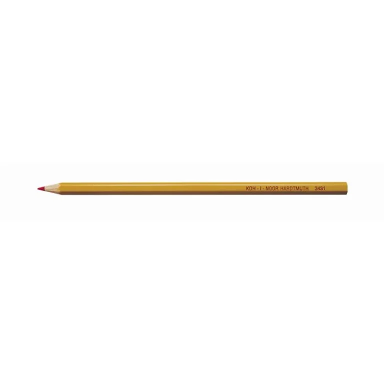 Színes ceruza, KOH-I-NOOR "3431", piros