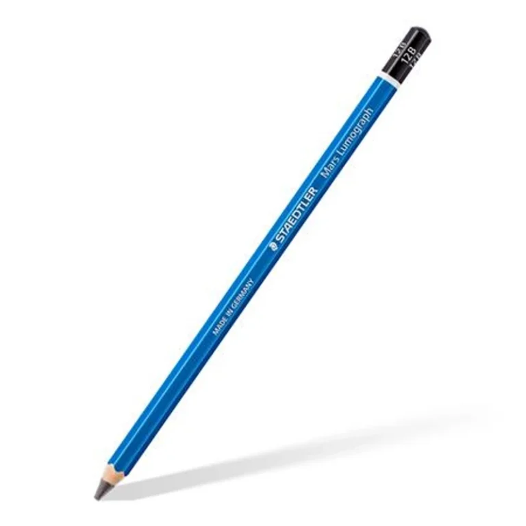 Grafitceruza, 12B, hatszögletű, STAEDTLER "Mars Lumograph 100"