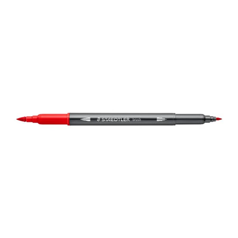 Ecsetirón készlet, 0,5-0,8 / 1,0-6,0 mm, kétvégű, STAEDTLER "3001", 36 szín