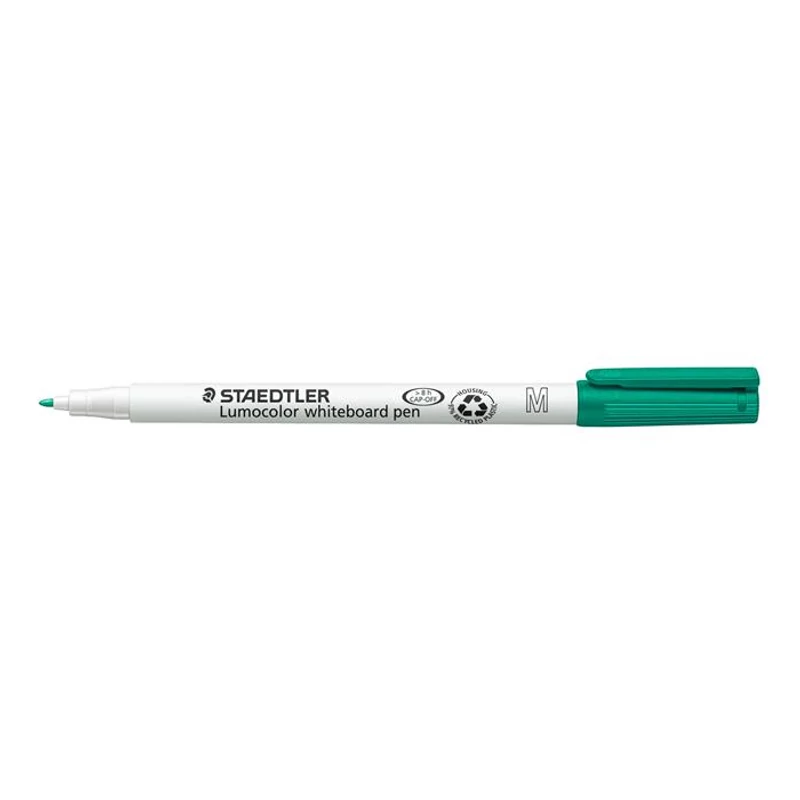 Táblamarker, 1 mm, M, kúpos, STAEDTLER "Lumocolor 301", zöld