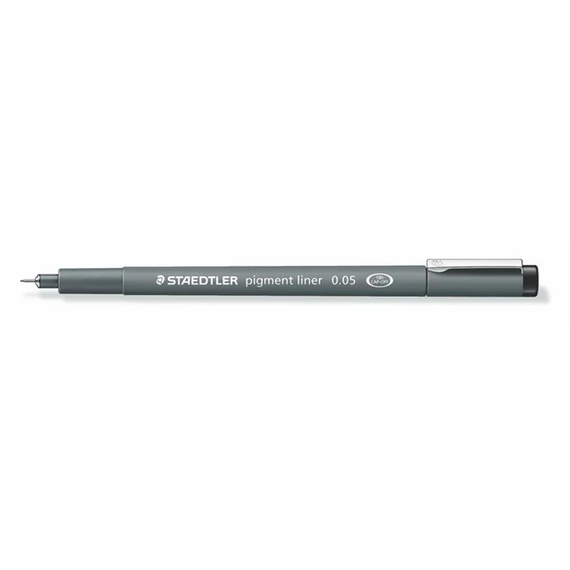 Tusfilc, 0,05 mm, STAEDTLER "Pigment Liner 308", fekete,Tusfilc, 0,05 mm, STAEDTLER "Pigment Liner 308", fekete