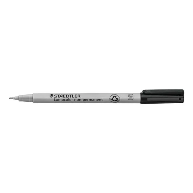 Alkoholmentes marker, OHP, 0,4 mm, STAEDTLER "Lumocolor® 311 S", fekete