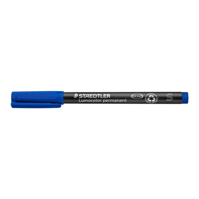 Alkoholos marker, OHP, 0,4 mm, STAEDTLER "Lumocolor® 313 S", kék