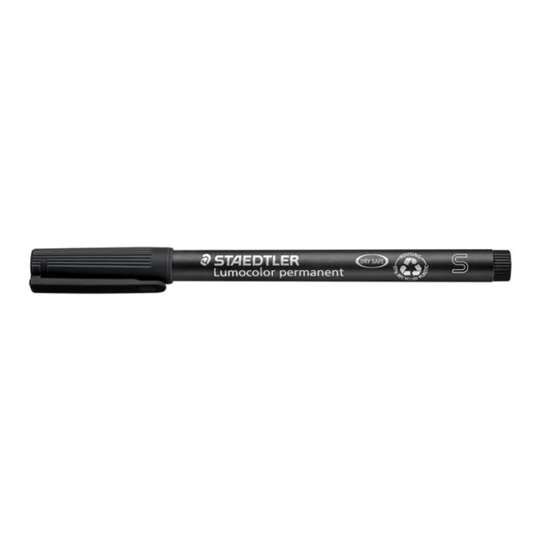 Alkoholos marker, OHP, 0,4 mm, STAEDTLER "Lumocolor® 313 S", fekete