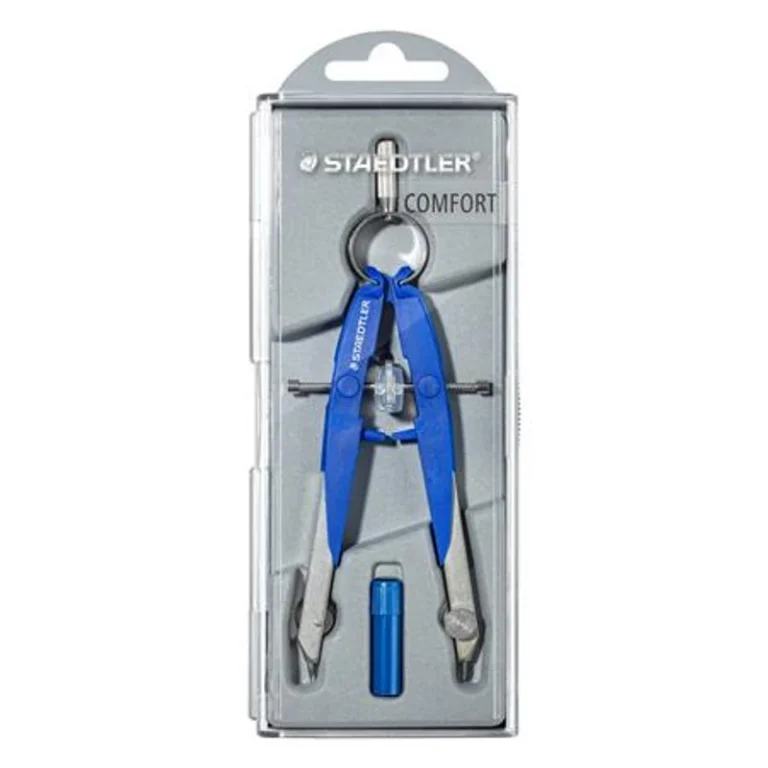 Körző készlet, precíziós, 2 darabos, STAEDTLER "Mars Comfort 556"