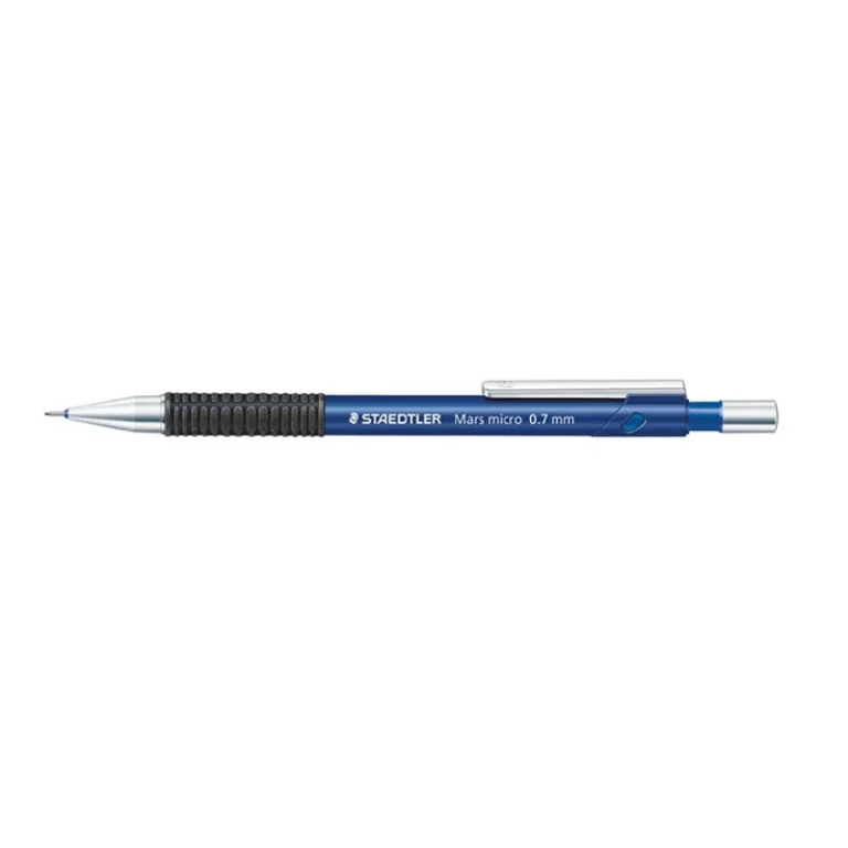 Nyomósirón, 0,7 mm, STAEDTLER "Mars micro 775", kék