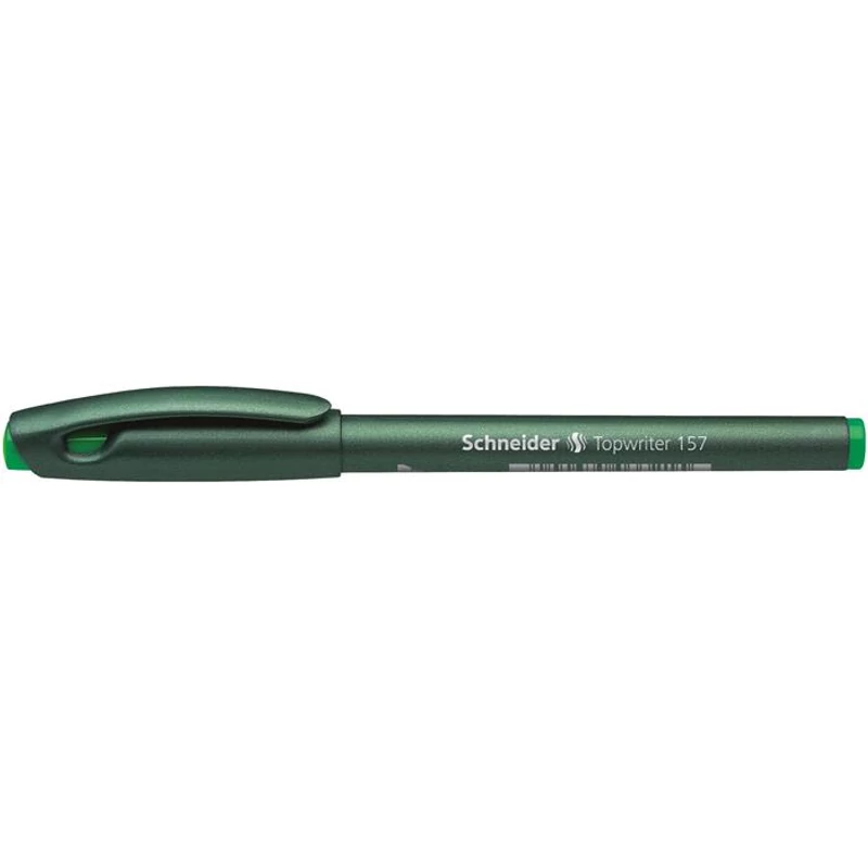 Filctoll, 0,8 mm, SCHNEIDER "Topwriter 157", zöld