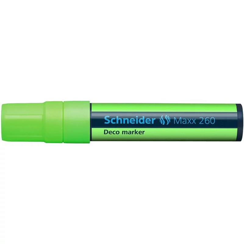 Krétamarker, 5-15 mm, SCHNEIDER "Maxx 260", világos zöld