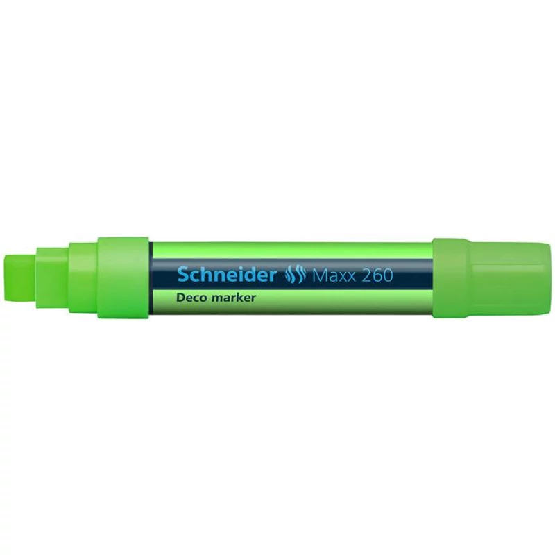 Krétamarker, 5-15 mm, SCHNEIDER "Maxx 260", világos zöld