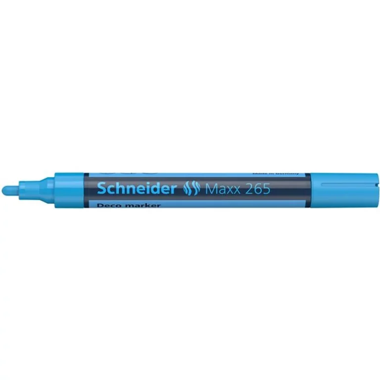 Krétamarker, 2-3 mm, SCHNEIDER "Maxx 265", világos kék