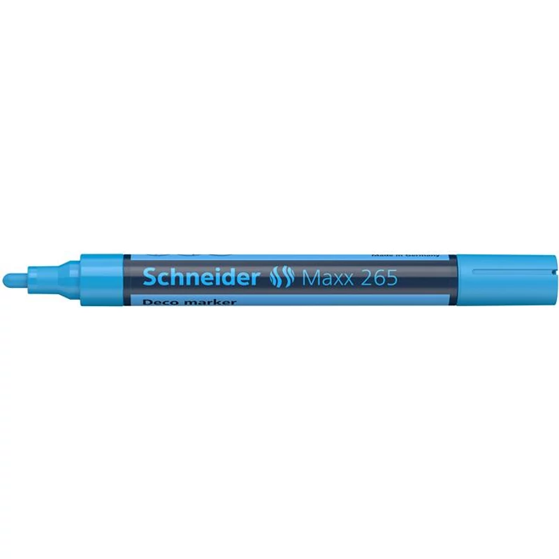 Krétamarker, 2-3 mm, SCHNEIDER "Maxx 265", világos kék
