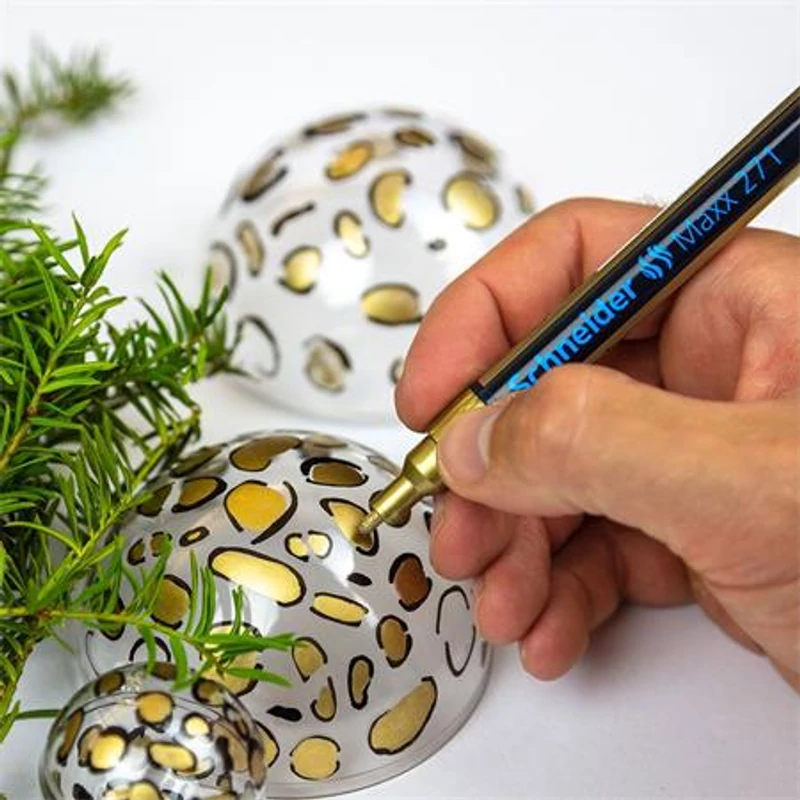 Lakkmarker, 1-2 mm, SCHNEIDER "Maxx 271", fekete