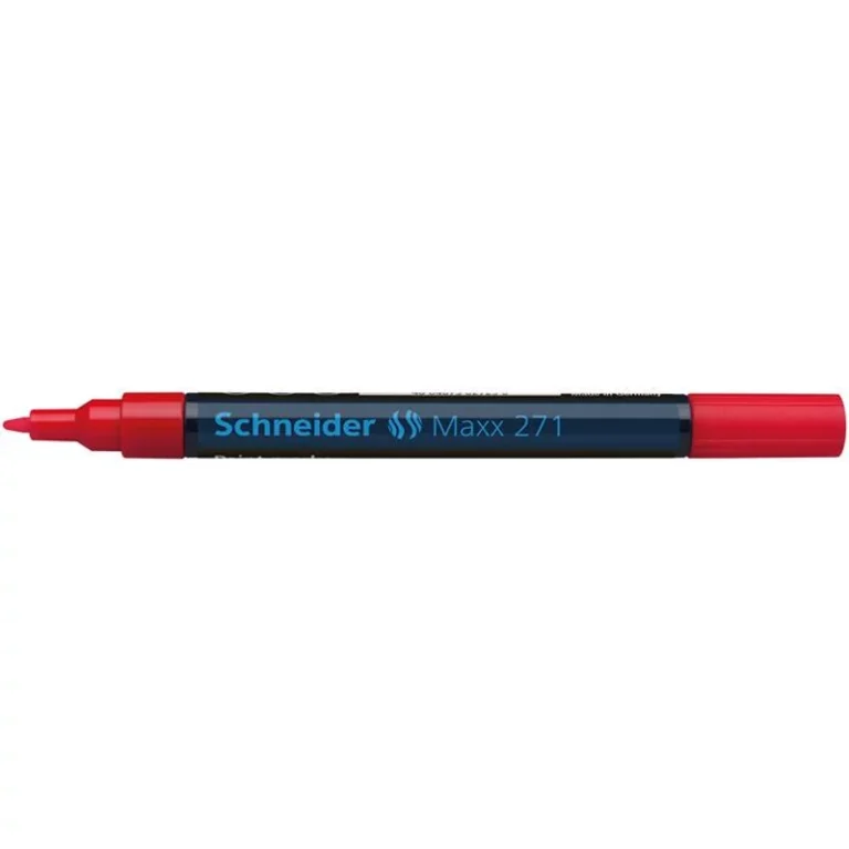 Lakkmarker, 1-2 mm, SCHNEIDER "Maxx 271", piros