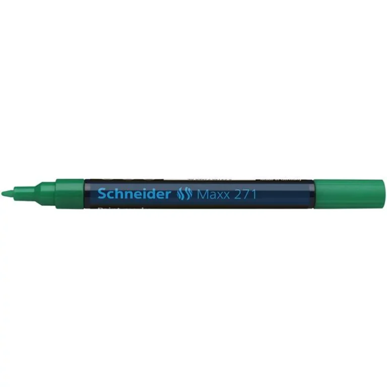 Lakkmarker, 1-2 mm, SCHNEIDER "Maxx 271", zöld
