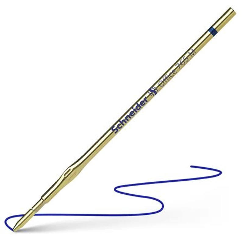 Golyóstollbetét, 0,5 mm, SCHNEIDER "Office 765", kék,Golyóstollbetét, 0,5 mm, SCHNEIDER "Office 765", kék