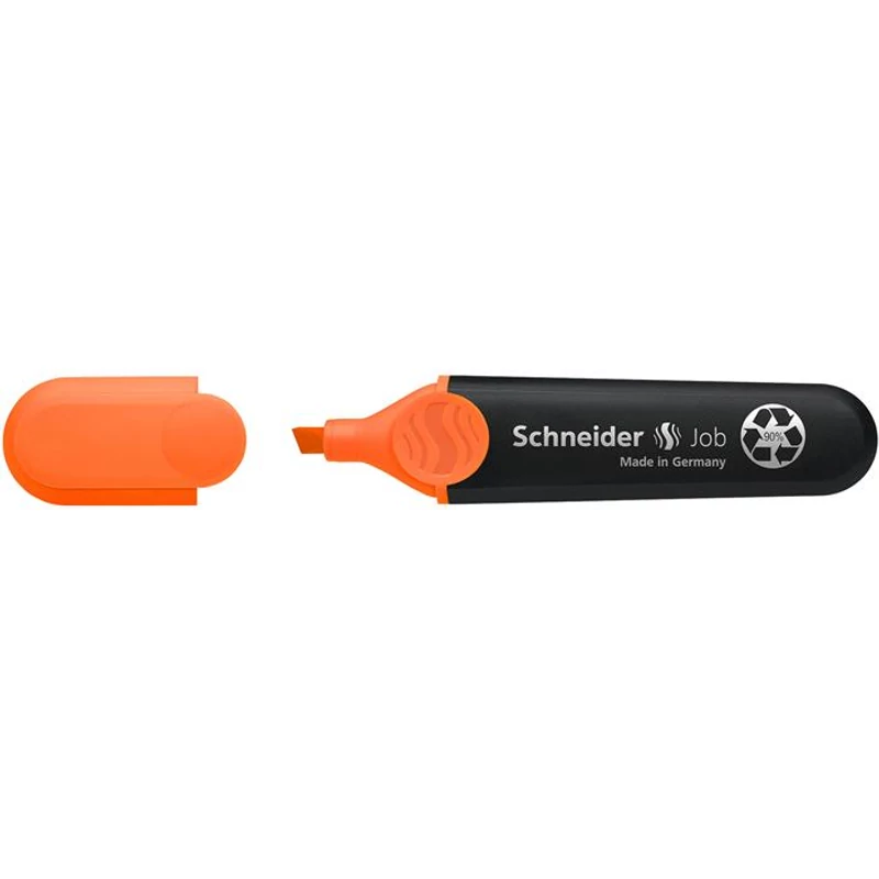 Szövegkiemelő, 1-5 mm, SCHNEIDER „Job 150”, narancssárga