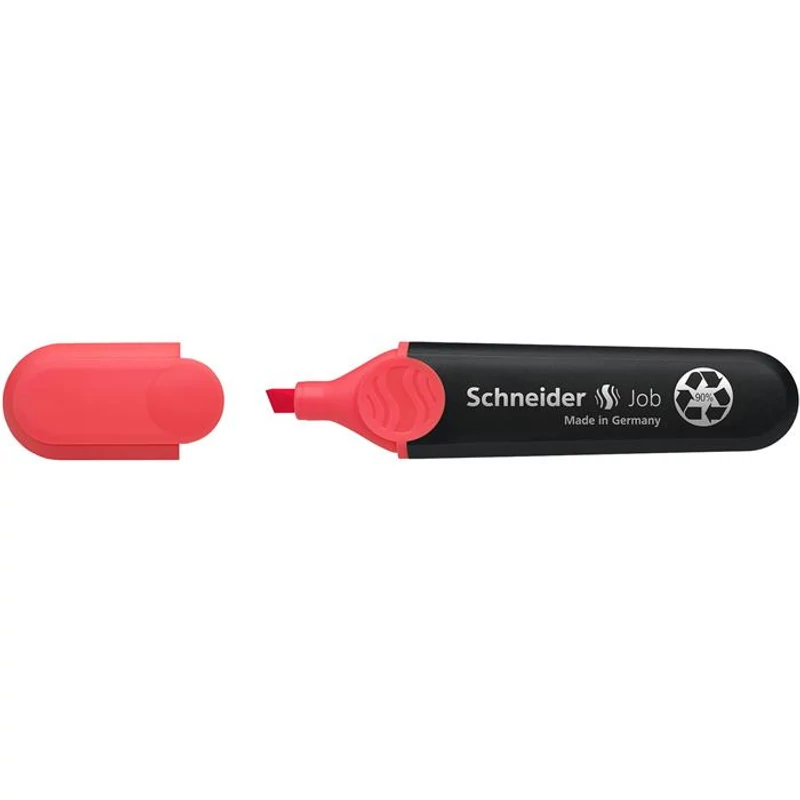 Szövegkiemelő, 1-5 mm, SCHNEIDER "Job 150", piros