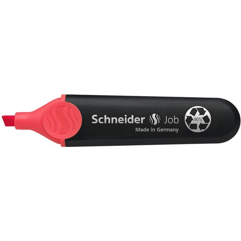 Szövegkiemelő, 1-5 mm, SCHNEIDER "Job 150", piros
