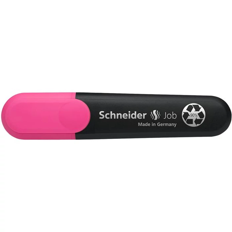 Szövegkiemelő, 1-5 mm, SCHNEIDER „Job 150”, rózsaszín