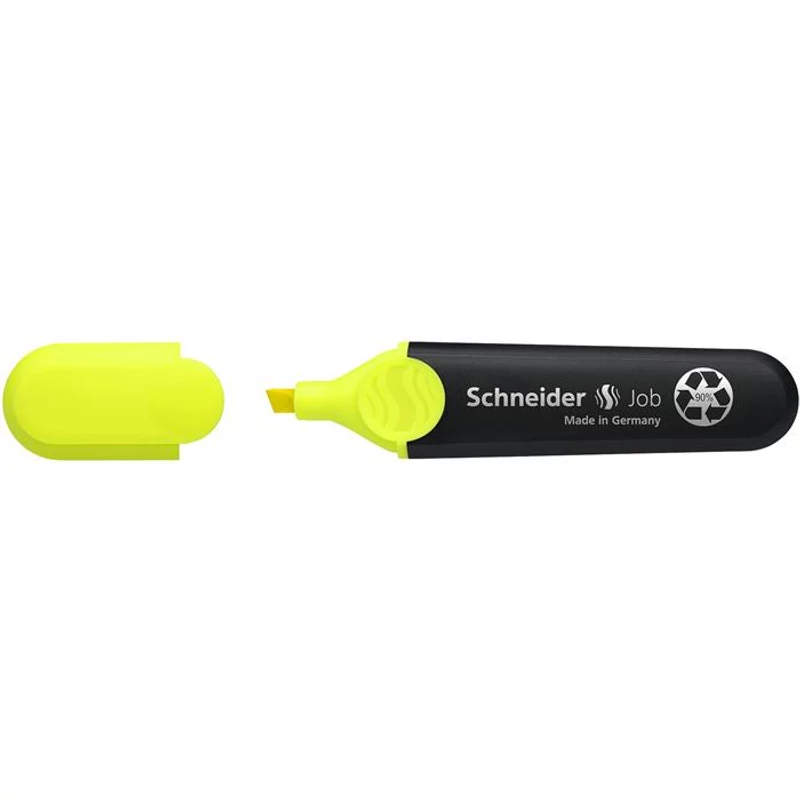 Szövegkiemelő, 1-5 mm, SCHNEIDER "Job 150", sárga