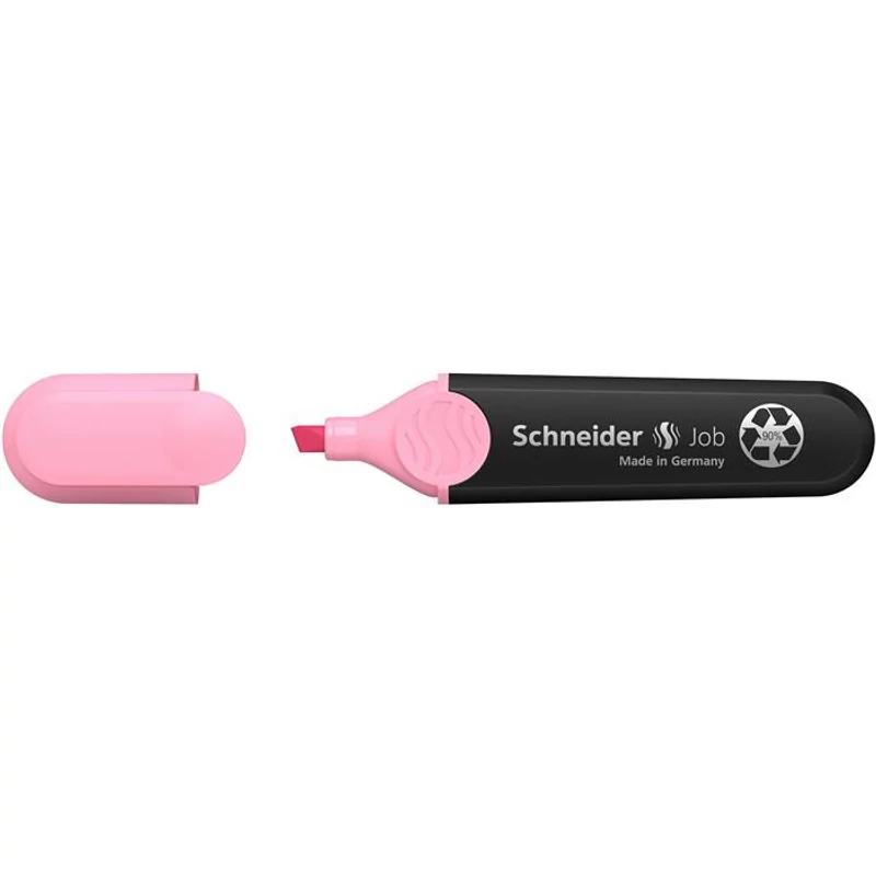 Szövegkiemelő, 1-5 mm, SCHNEIDER "Job Pastel", világos rózsaszín