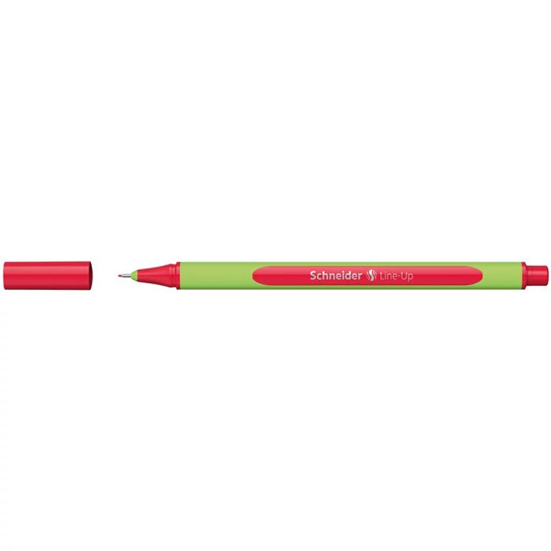 Tűfilc, 0,4 mm, SCHNEIDER "Line-Up", piros,Tűfilc, 0,4 mm, SCHNEIDER "Line-Up", piros