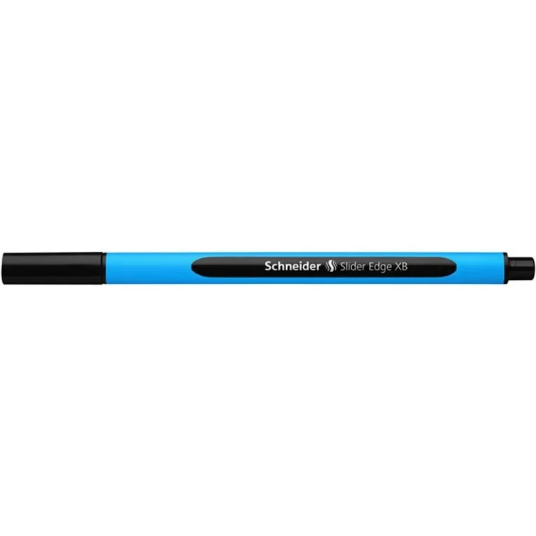 Golyóstoll, 0,7 mm, kupakos, SCHNEIDER "Slider Edge XB", fekete