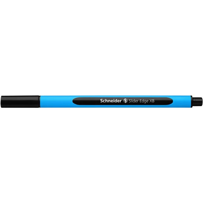 Golyóstoll, 0,7 mm, kupakos, SCHNEIDER "Slider Edge XB", fekete