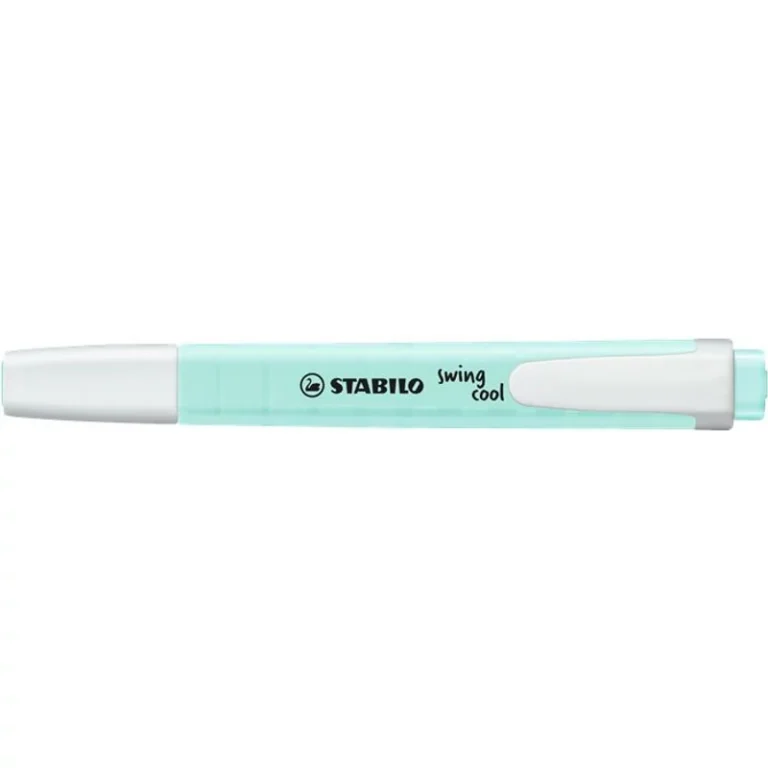 Szövegkiemelő, 1-4 mm, STABILO "Swing Cool Pastel", türkiz