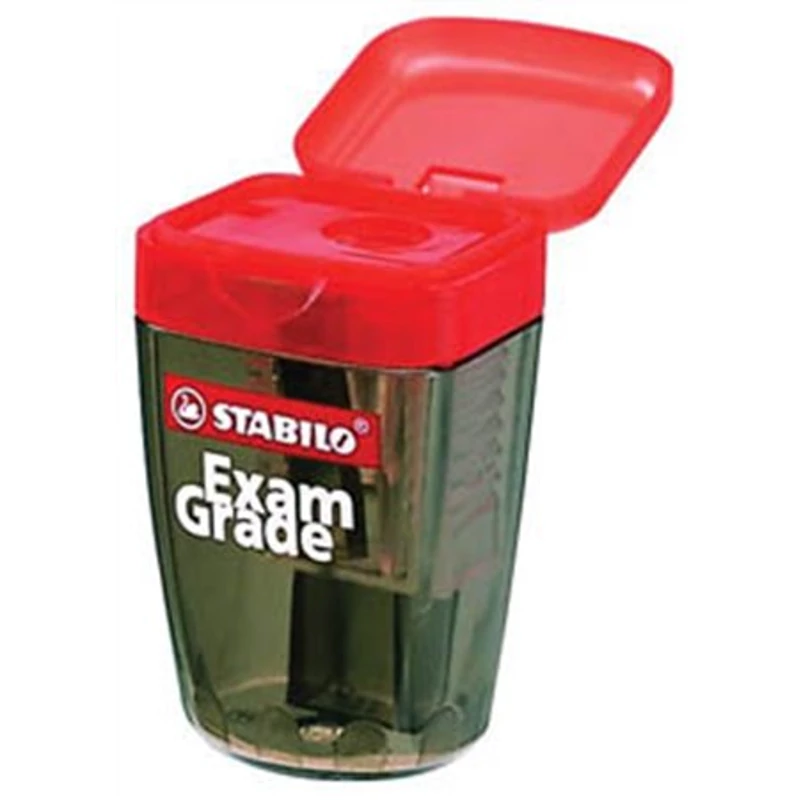 Hegyező, egylyukú, tartályos, STABILO „Exam Grade”