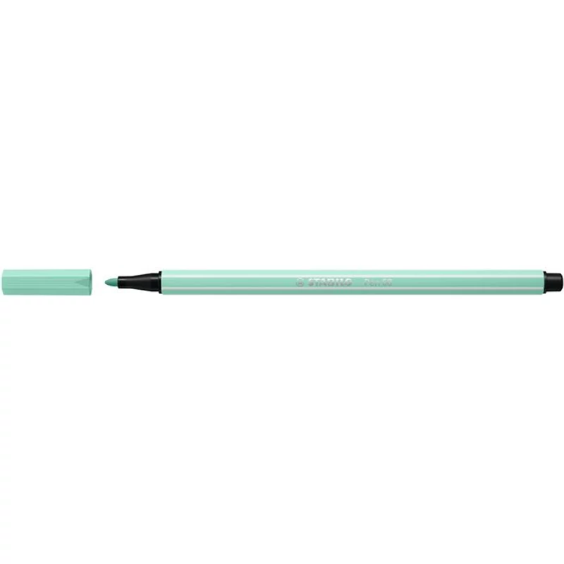 Filctoll, 1 mm, STABILO "Pen 68", eukaliptusz
