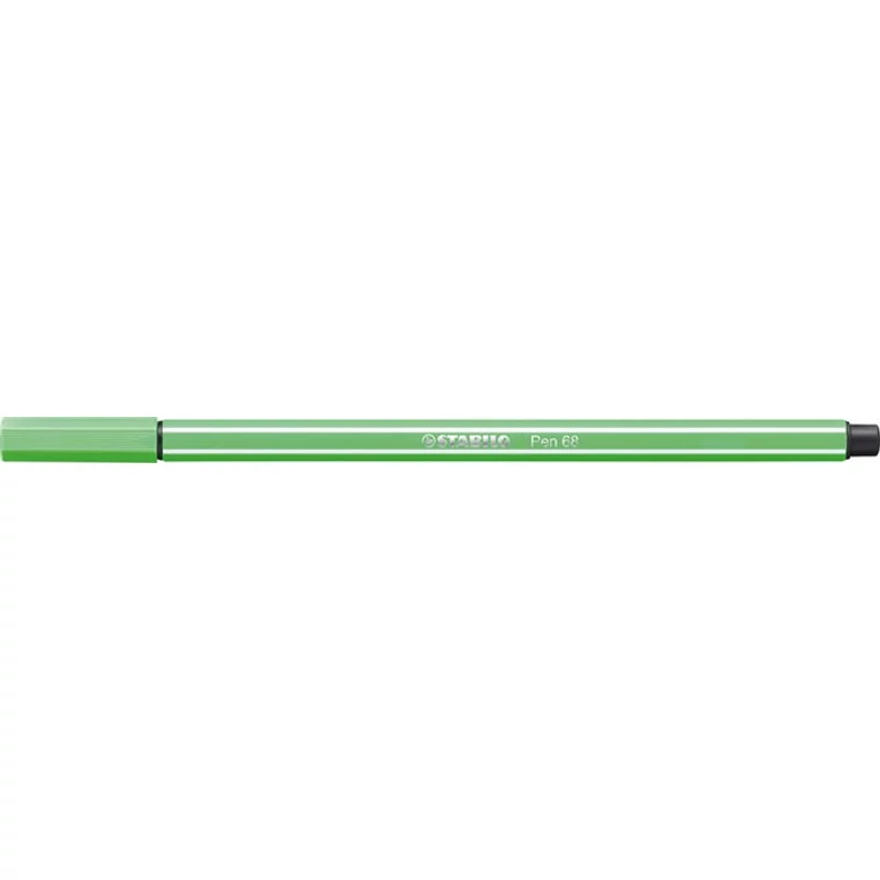 Filctoll, 1 mm, STABILO "Pen 68", smaragdzöld