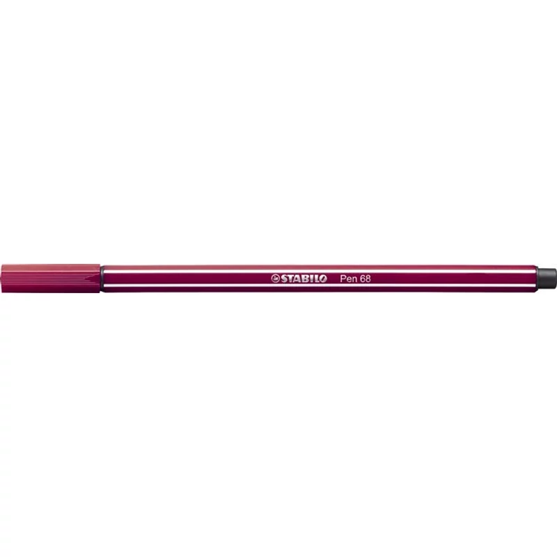 Filctoll, 1 mm, STABILO "Pen 68", bíborvörös
