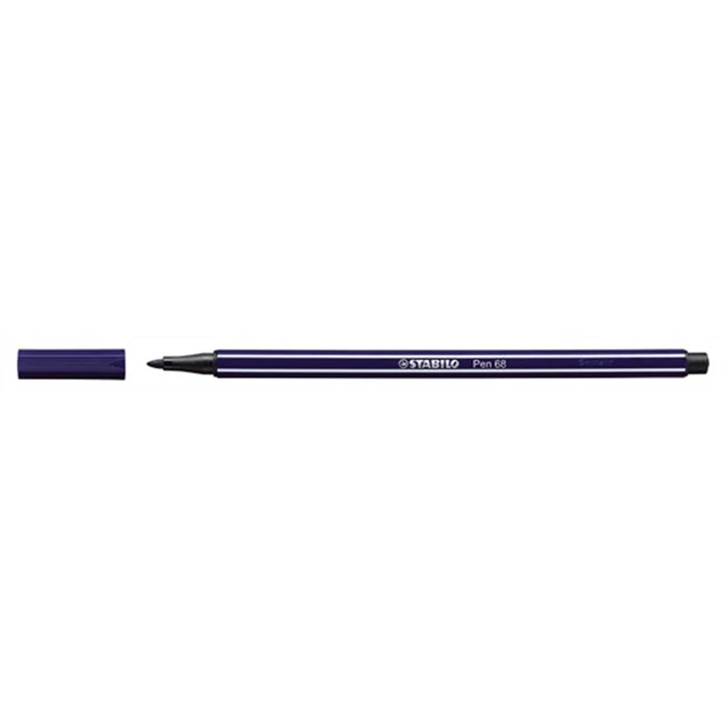 Filctoll, 1 mm, STABILO "Pen 68", berlini kék