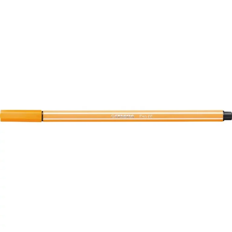 Filctoll, 1 mm, STABILO "Pen 68", narancssárga