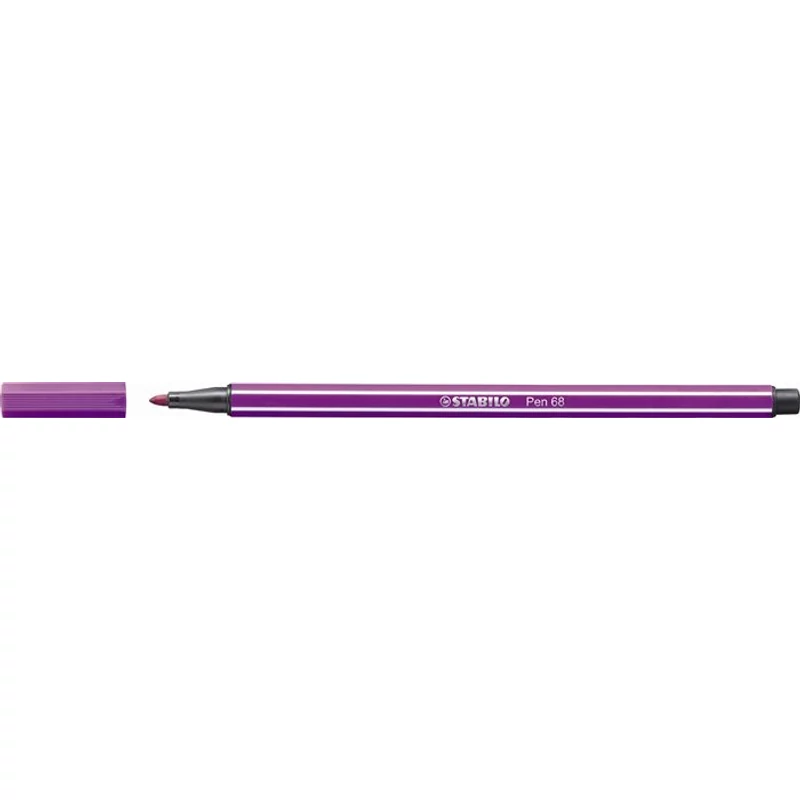 Filctoll, 1 mm, STABILO "Pen 68", orgona lila
