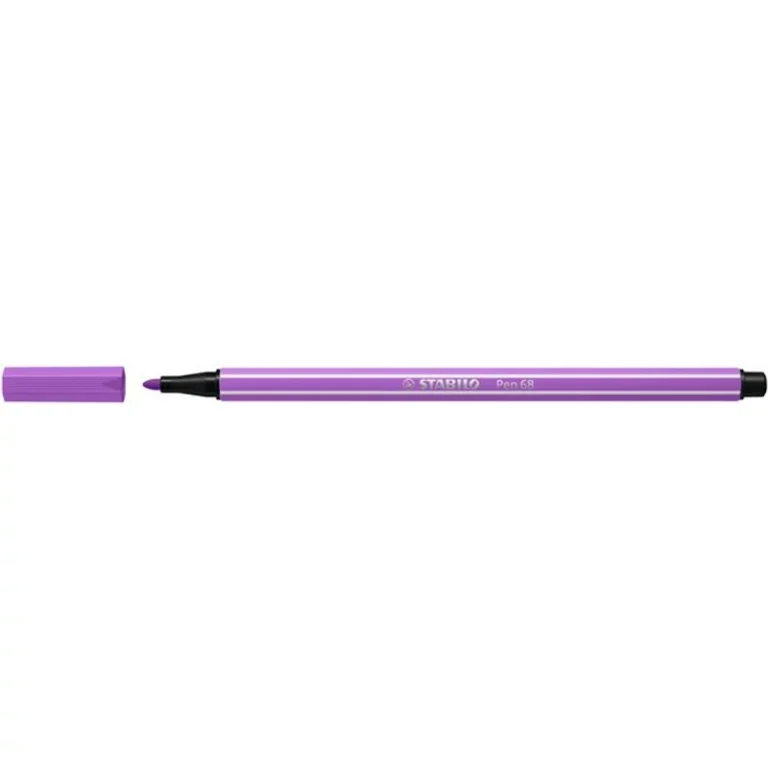 Filctoll, 1 mm, STABILO "Pen 68", szilva