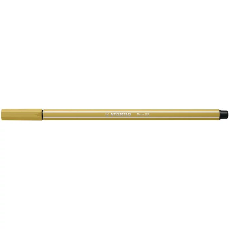 Filctoll, 1 mm, STABILO "Pen 68", khaki