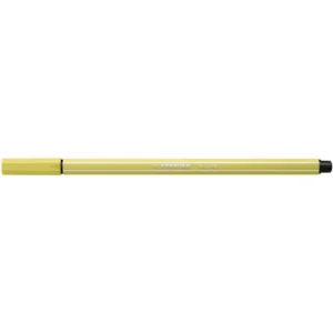 Filctoll, 1 mm, STABILO "Pen 68", mustár