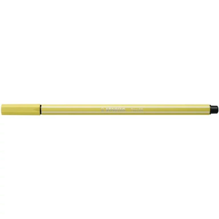 Filctoll, 1 mm, STABILO "Pen 68", mustár