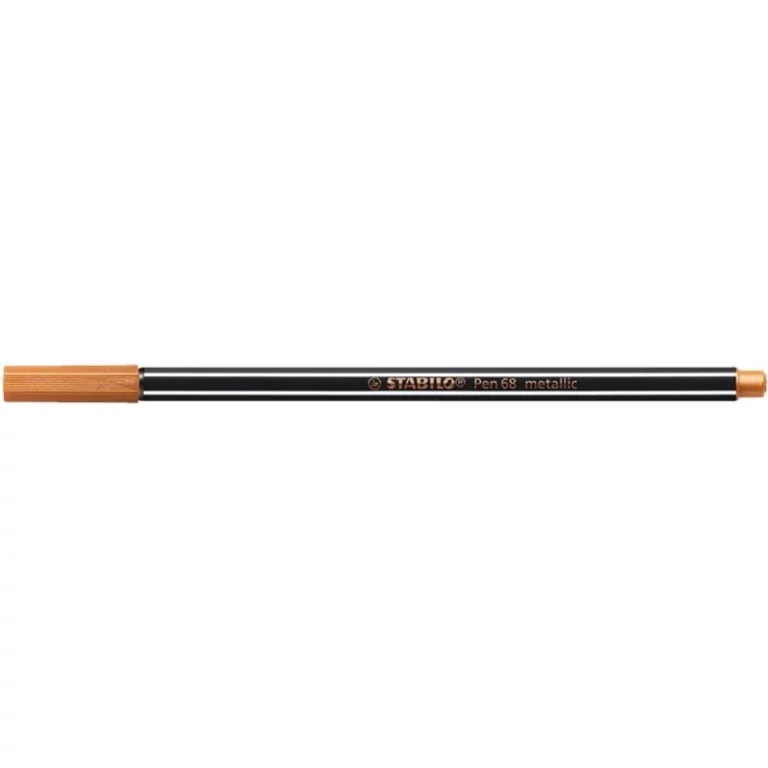 Filctoll, 1,4 mm, STABILO "Pen 68 metallic", bronz