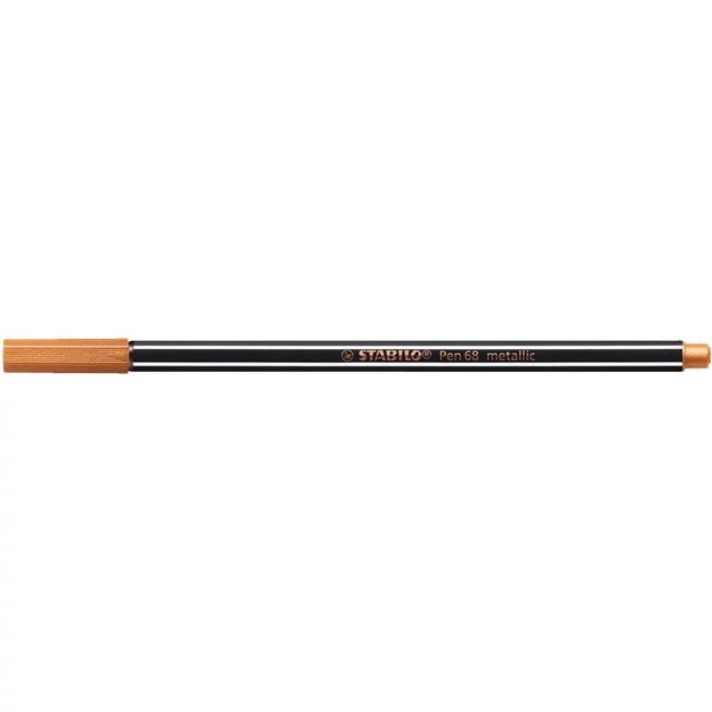 Filctoll, 1,4 mm, STABILO "Pen 68 metallic", bronz