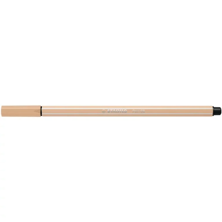 Filctoll, 1 mm, STABILO "Pen 68", bőrszín